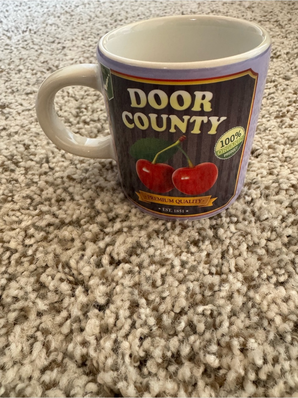 Door County Wisconsin Miniature Mug Shot Glass